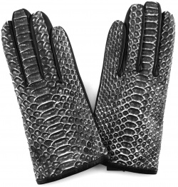 Python Leather Gloves Haider Ackermann 154 8906 325 094