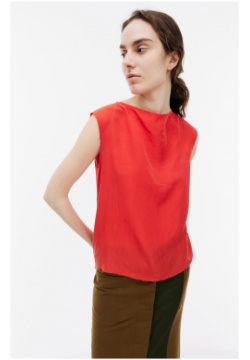 Red Fishnet Top Damir Doma W0048/073