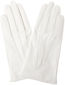 White Leather Gloves Yohji Yamamoto FR W01 728 1