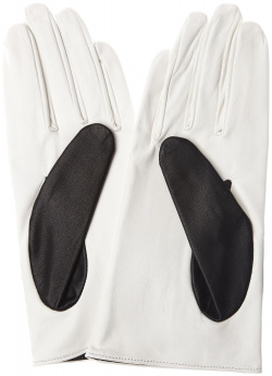 White Leather Gloves Yohji Yamamoto FR W01 728 1