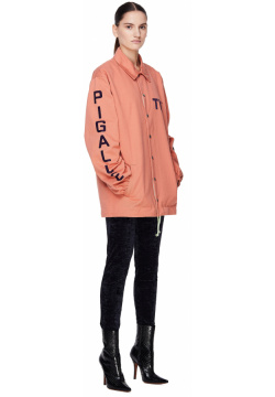 Pink Cotton TM Coach Jacket Pigalle COACH/pink This pink 