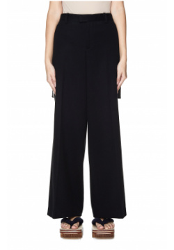 Black Wool Trousers Undercover SUX1502 2/blk These black 