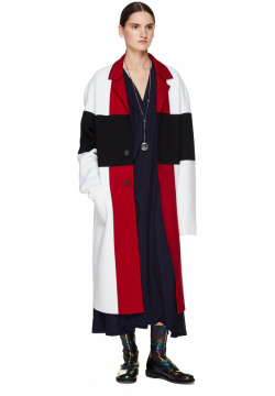 Multicolor Wool Knitted Coat Haider Ackermann 194 2610 257 016 This