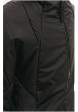 Black Padded Zip Up Parka Coat Leon Emanuel Blanck FP M EGG 01/blk