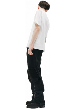 White Cotton Dobri Printed T Shirt Junya Watanabe WE T025 051 1