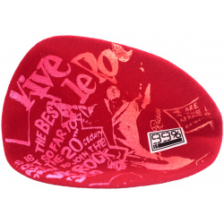 Red Beret With Pink Print 99% IS  NN14 ACC03B/red