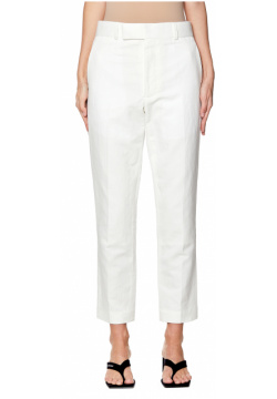 White Cotton Trousers Haider Ackermann 203 3400 118 001