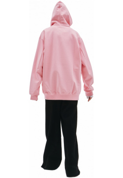 Pink Cotton Hoodie Doublet 20AW35CS165/pink