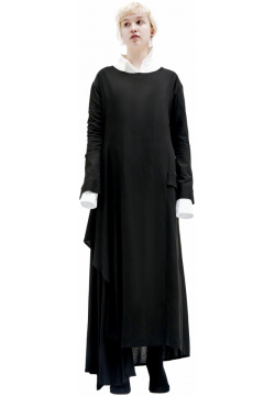Dress With Asymmetric Hem Yohji Yamamoto NR D04 201 1