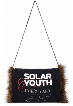 Solar Youth Faux Fur Muff Raf Simons 202 935B 10007 09930