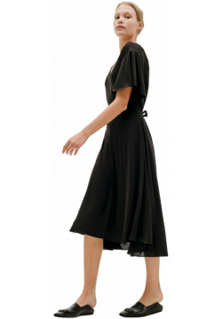 Black Buttoned Dress VETEMENTS WAH21DR088/2609