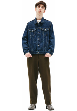 Olive Wool Trousers Junya Watanabe WF P001 051 2