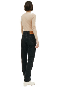 Black High Waisted Jeans VETEMENTS WE51PA140B/2803
