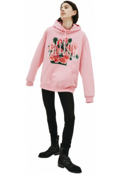 Pink Valentine Embroidered Hoodie Doublet 21SS31CS176/pink