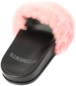 Slippers With Pink Fur VETEMENTS UE51FL400P/2400