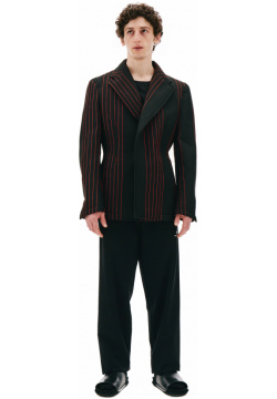 Black Jacket With Red Stripes Comme des Garcons Homme plus PG J058 051 1