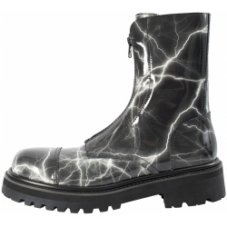 Leather boots with zipper VETEMENTS UA52BO400X/2413