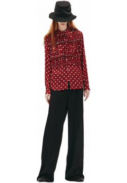 Polka dot blouse with ruffles Comme des Garcons CdG RH B002 051 4