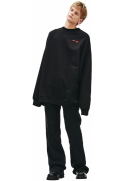 Synchronicity Sweatshirt In Black Raf Simons 212 M167B 19004 0099