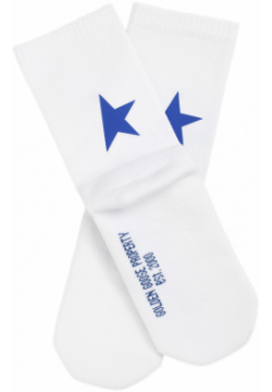 Star Collection socks with contrasting Golden Goose Deluxe Brand GUP00911/P000489/11128