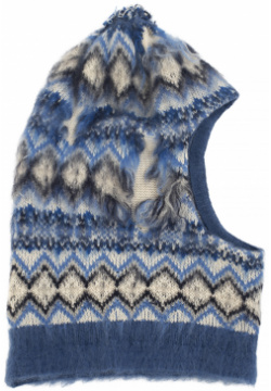 Blue knit balaclava Maison Margiela S31TC0034/S17905/001