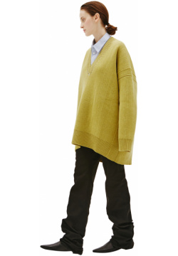 V neck oversize sweater Raf Simons 221 829 52000 0024