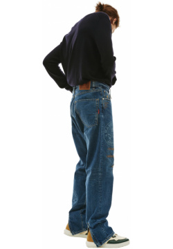 Tapered indigo jeans Mastermind WORLD MJ22E09/PA019