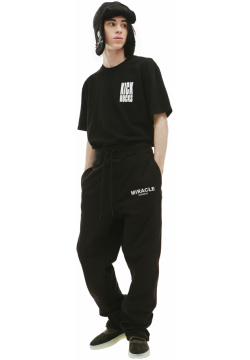 Embroidered Miracle sweatpants Nahmias AW22 1 6005 F0042 BLACK