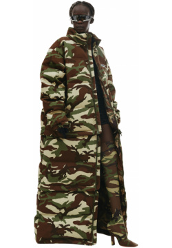 Camouflage Maxi Padded Coat VETEMENTS UA53CO650C/2714