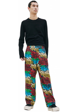 Personal data printed trousers Children of the discordance COTDPT/321H