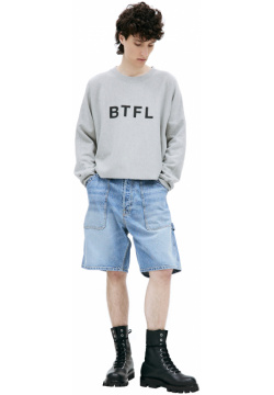 Cropped sweatshirt with logo BTFL BTFLSTNDK007HG