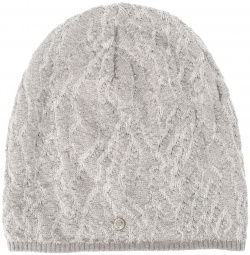 Cotton and Wool Beanie Lost&Found 14 210 827/grey