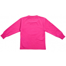 Pink Cotton Bonjour L/S T Shirt Balenciaga Kids 556156/THV46/5630