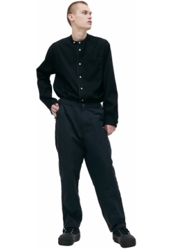 Black nylon trousers CAERUS PT 001/BLACK