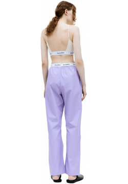 Purple Serif pyjama trousers SPORTY & RICH PJ1012LI