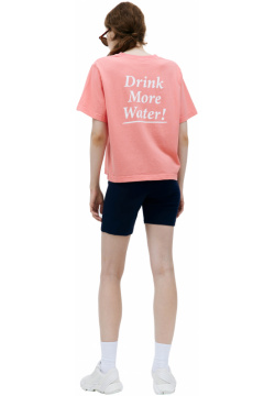 Drink More Water printed t shirt SPORTY & RICH TS851ST