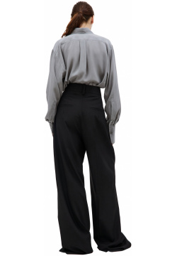 Black relaxed trousers QUIRA W3Q/Q332WV/Q0009
