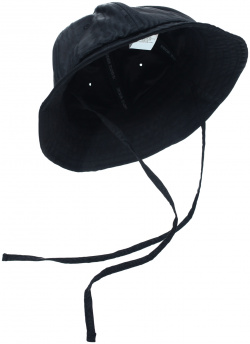 Black Bell beach hat MARINE SERRE UHG027/CWOV0010/BK99