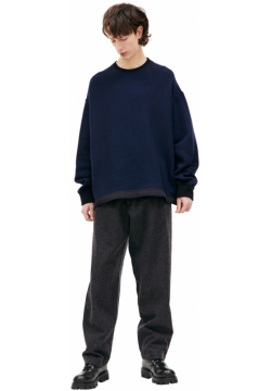 Combo sweatshirt with slits Jil Sander J47NC0102/J20080/410