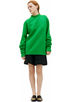 Green wool sweater Jil Sander J21GP0002/J14603/325