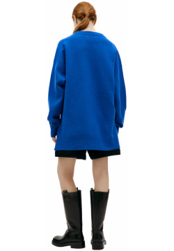 Blue wool sweater Jil Sander J21GP0003/J14603/418