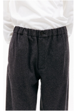 Wool elasticized waistband trousers Jil Sander J47KA0016/J40119/029