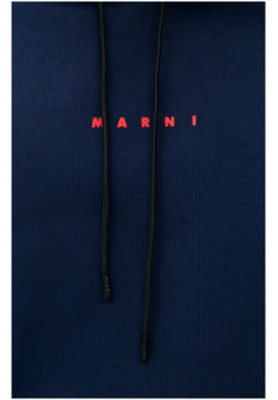Logo printed hoodie Marni FUMU0073P8/USCU87/LOB95