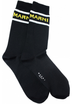 Black wool socks Marni SKMC0177Q0/UFN223/00N99