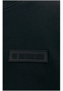 Black cotton sweatshirt LOUIS GABRIEL NOUCHI 0622/T330/001