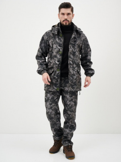 Осенний костюм для охоты и рыбалки KATRAN Такин 0°C (полофлис  питон КМФ)