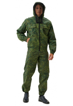 Летний антимоскитный костюм KATRAN ДОН MAX (Хлопок  зеленая цифра)