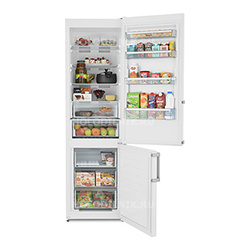 Двухкамерный холодильник Jackys JR FW 2000 белый 