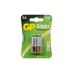 Батарейка GP 15A (LR6) 2 штуки Super Alkaline AA Тип устройства: