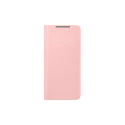 Чехол книжка Samsung Galaxy S21 Smart LED View Cover  розовый (Pink) (EF NG996PPEGRU)
